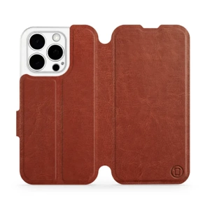 Etui do Apple iPhone 15 Pro - wzór Brown&Orange