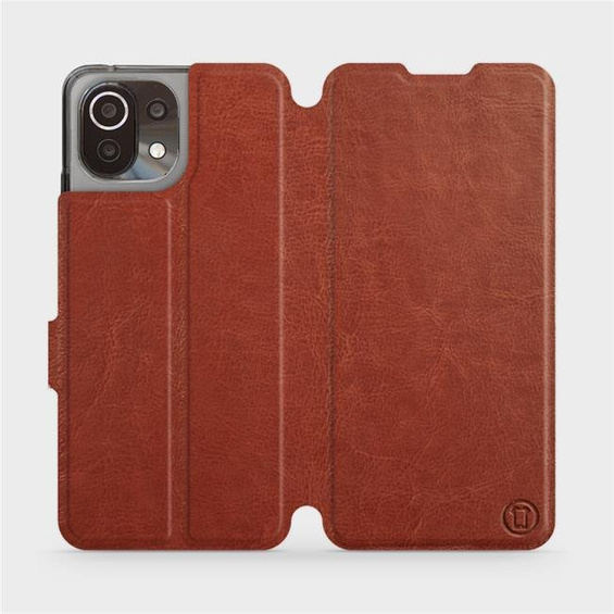 Etui do Xiaomi Mi 11 Lite - wzór Brown&Gray