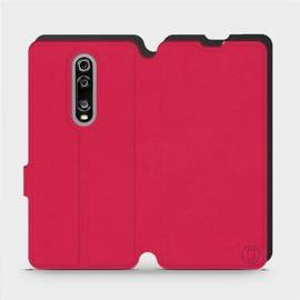 Etui Soft Touch do Xiaomi Mi 9T - wzór Żywa czerwień z czernią