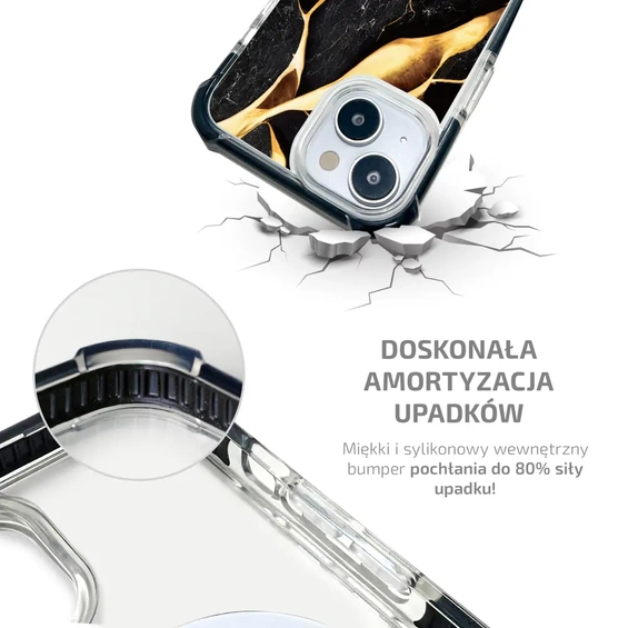 Etui MagSafe Elite Bumper Apple iPhone 17 Pro Max - wzór D019D