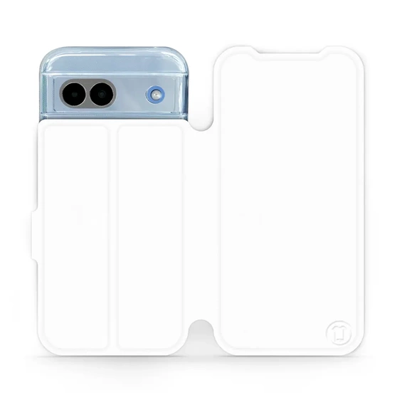 Etui do Google Pixel 8A - wzór White&Orange