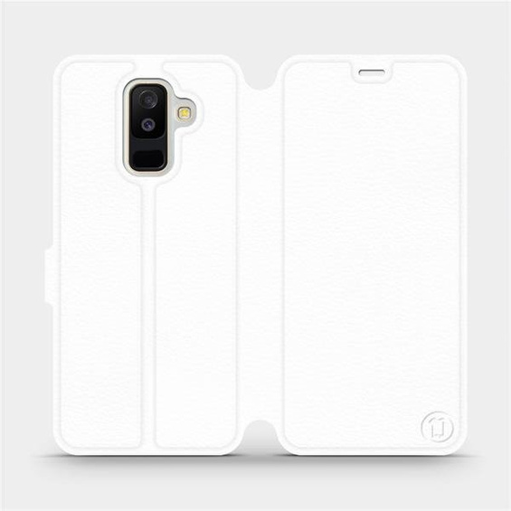 Etui do Samsung Galaxy A6 Plus - wzór White&Gray