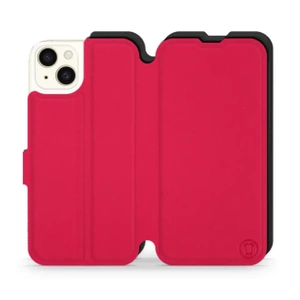Etui Soft Touch do Apple iPhone 15 Plus - wzór Żywa czerwień z czernią