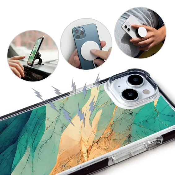 Etui MagSafe Elite Bumper Apple iPhone 14 Pro - wzór D018D