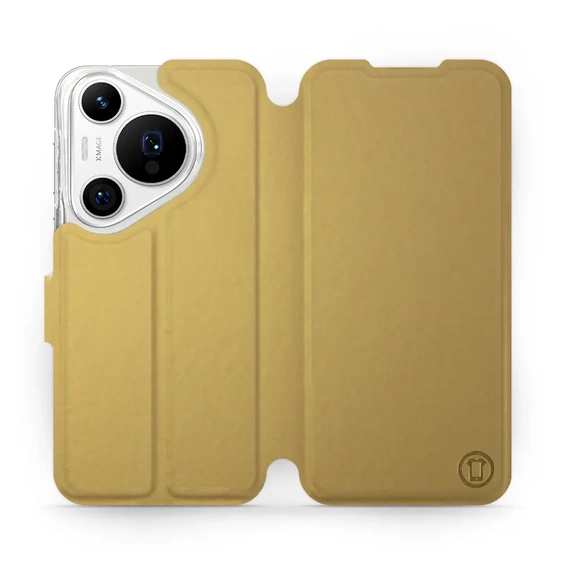 Etui do Huawei Pura 70 Pro - wzór Gold&Gray