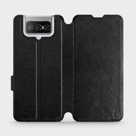 Etui do Asus Zenfone 7 - wzór Black&Orange