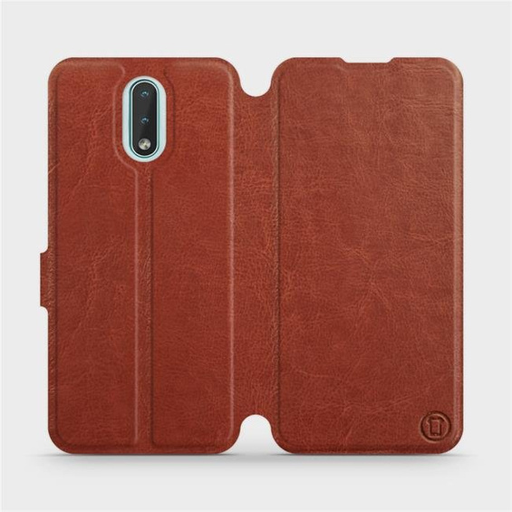 Etui do Nokia 2.3 - wzór Brown&Orange