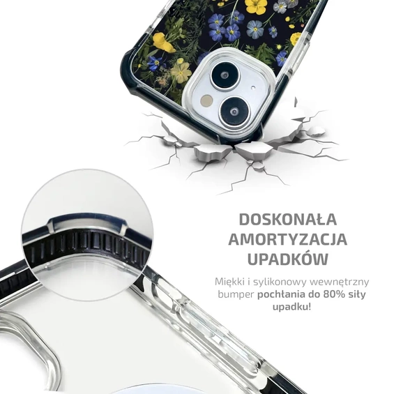 Etui MagSafe Elite Bumper Apple iPhone 16 - wzór D004D