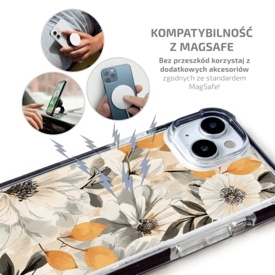 Etui MagSafe Elite Bumper Apple iPhone XS - wzór DP75D