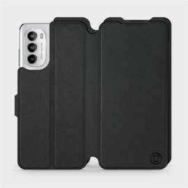 Etui Soft Touch do Motorola Moto G82 5G - wzór Satynowa czerń
