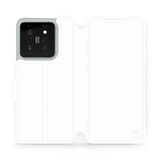 Etui do Xiaomi 14 - wzór White&Orange