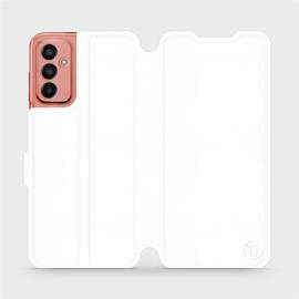Etui do Samsung Galaxy M13 - wzór White&Gray