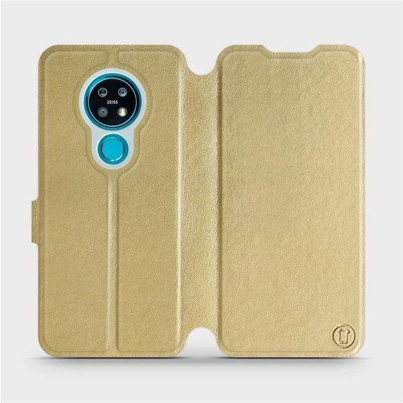 Etui do Nokia 7.2 - wzór Gold&Gray