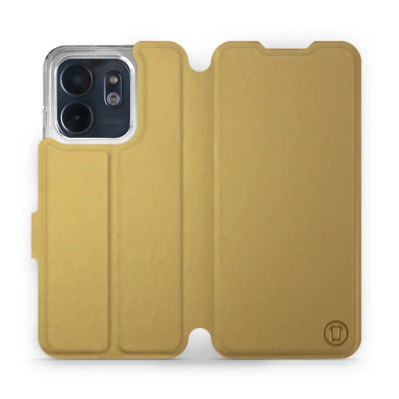 Etui do Infinix Smart 9 - wzór Gold&Orange