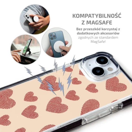 Etui MagSafe Elite Bumper Apple iPhone 8 Plus - wzór DP93D