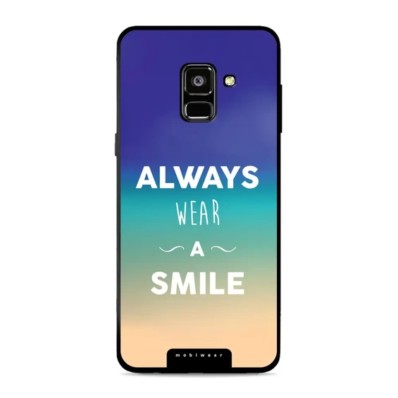 Etui Glossy Case do Samsung Galaxy A8 2018 - wzór G074G