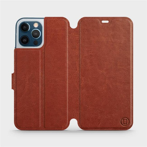 Etui do Apple iPhone 12 Pro Max - wzór Brown&Gray