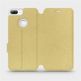 Etui do Huawei Honor 9 Lite - wzór Gold&Orange