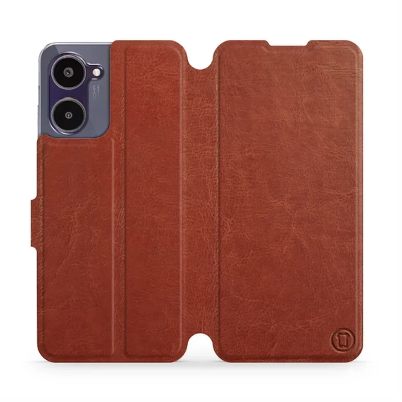 Etui do Realme 10 - wzór Brown&Gray