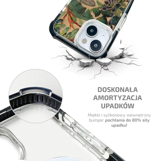 Etui MagSafe Elite Bumper Apple iPhone X - wzór D013D