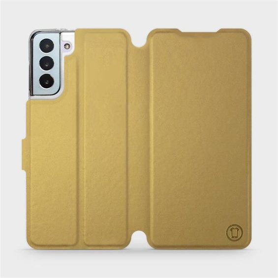 Etui do Samsung Galaxy S21 Plus - wzór Gold&Orange