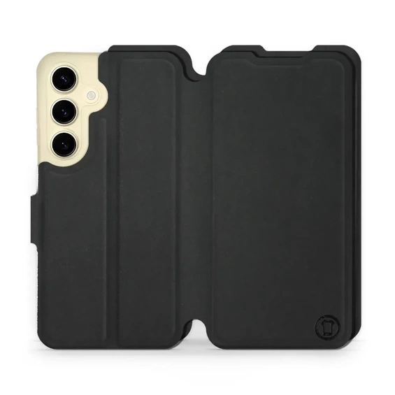 Etui Soft Touch do Samsung Galaxy S24 - wzór Satynowa czerń