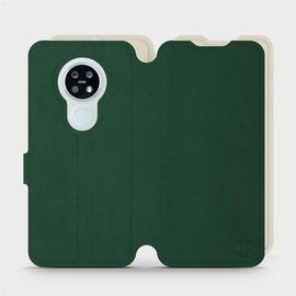 Etui Soft Touch do Nokia 6.2 - wzór Miejska zieleń z platyną