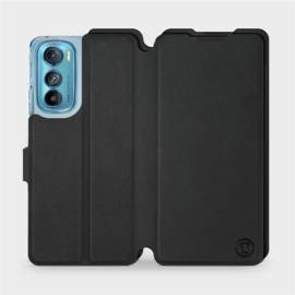 Etui Soft Touch do Motorola Edge 30 5G - wzór Satynowa czerń