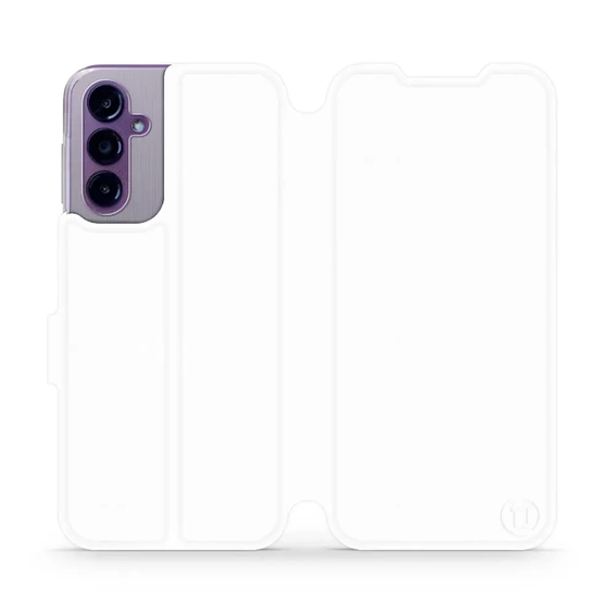 Etui do Samsung Galaxy A14 5G - wzór White&Orange