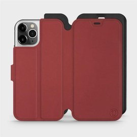 Etui Soft Touch do Apple iPhone 12 Pro - wzór Zachodząca czerwień z czernią