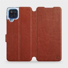 Etui do Samsung Galaxy M12 - wzór Brown&Orange