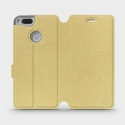 Etui do Xiaomi Mi A1 - wzór Gold&Orange