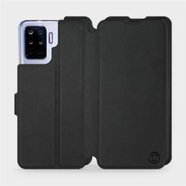 Etui Soft Touch do OPPO Reno 5 Lite - wzór Satynowa czerń