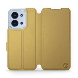Etui do Xiaomi Redmi 15C 4G - wzór Gold&Orange
