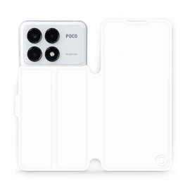 Etui do Xiaomi POCO F6 Pro - wzór White&Orange