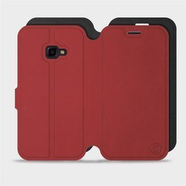 Etui Soft Touch do Samsung Galaxy Xcover 4 - wzór Zachodząca czerwień z czernią