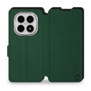 Etui Soft Touch do Xiaomi Redmi Note 15 5G - wzór Miejska zieleń z czernią