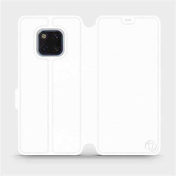 Etui do Huawei Mate 20 Pro - wzór White&Orange