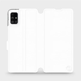 Etui do Samsung Galaxy M51 - wzór White&Orange