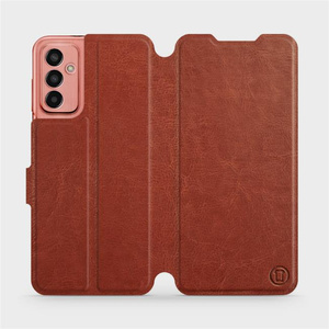 Etui do Samsung Galaxy M13 - wzór Brown&Gray