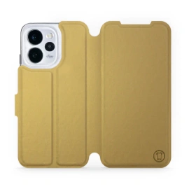 Etui do OPPO Reno 15 - wzór Gold&Gray