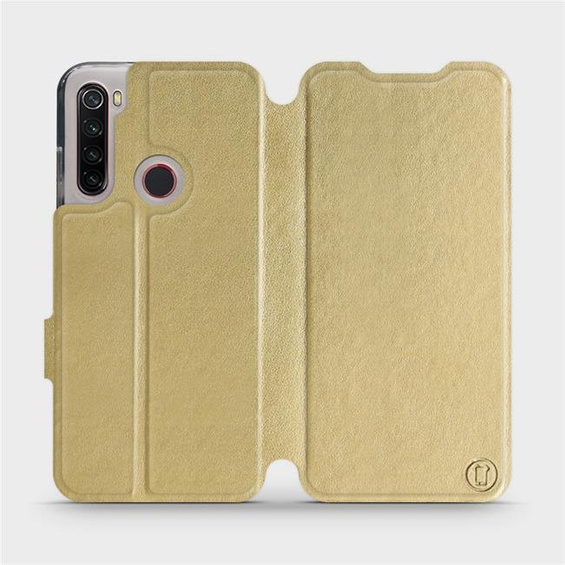 Etui do Xiaomi Redmi Note 8 2021 - wzór Gold&Orange