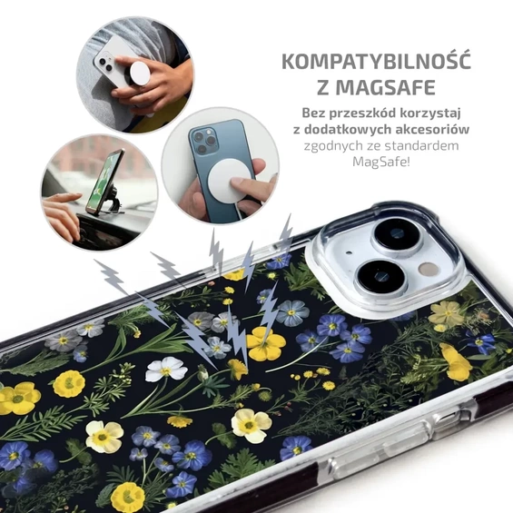 Etui MagSafe Elite Bumper Apple iPhone XS - wzór D004D