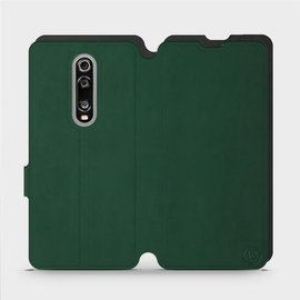 Etui Soft Touch do Xiaomi Mi 9T - wzór Miejska zieleń z czernią