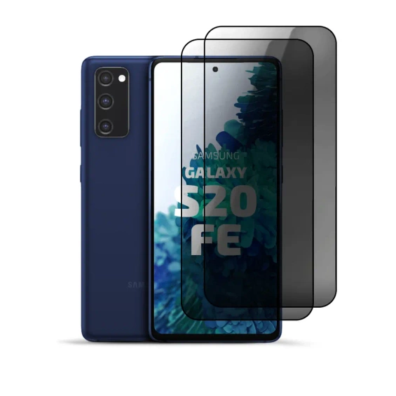 Zestaw 2x Prywatyzujące szkło hartowane 9H do Samsung Galaxy S20 FE