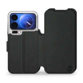 Etui Soft Touch do Xiaomi 17 Pro - wzór Satynowa czerń