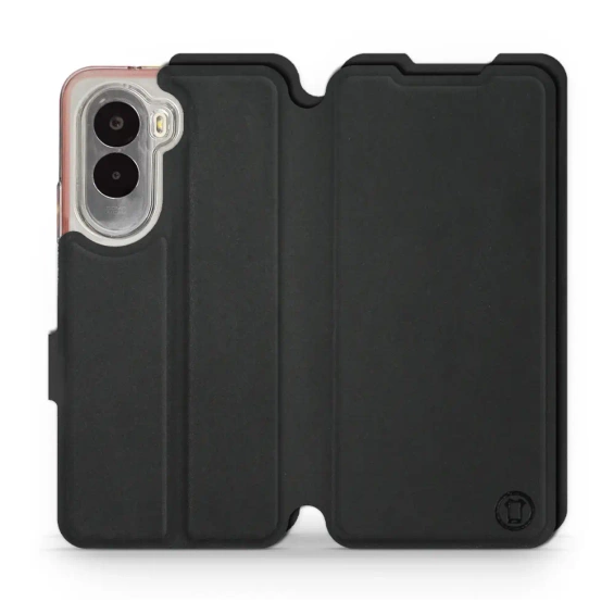 Etui Soft Touch do Xiaomi POCO M7 - wzór Satynowa czerń
