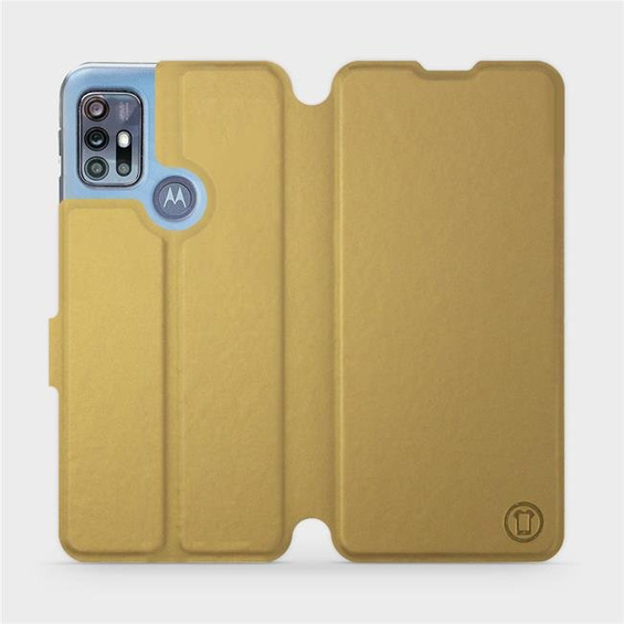 Etui do Motorola Moto G20 - wzór Gold&Gray