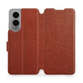 Etui do OnePlus Nord CE 4 Lite - wzór Brown&Orange