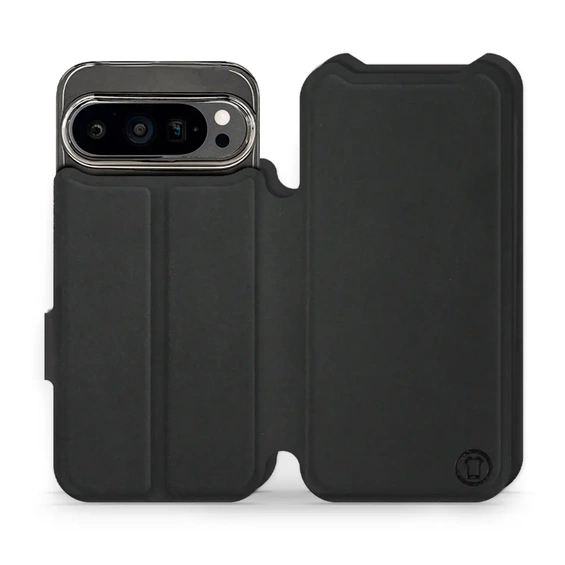 Etui Soft Touch do Google Pixel 9 Pro - wzór Satynowa czerń